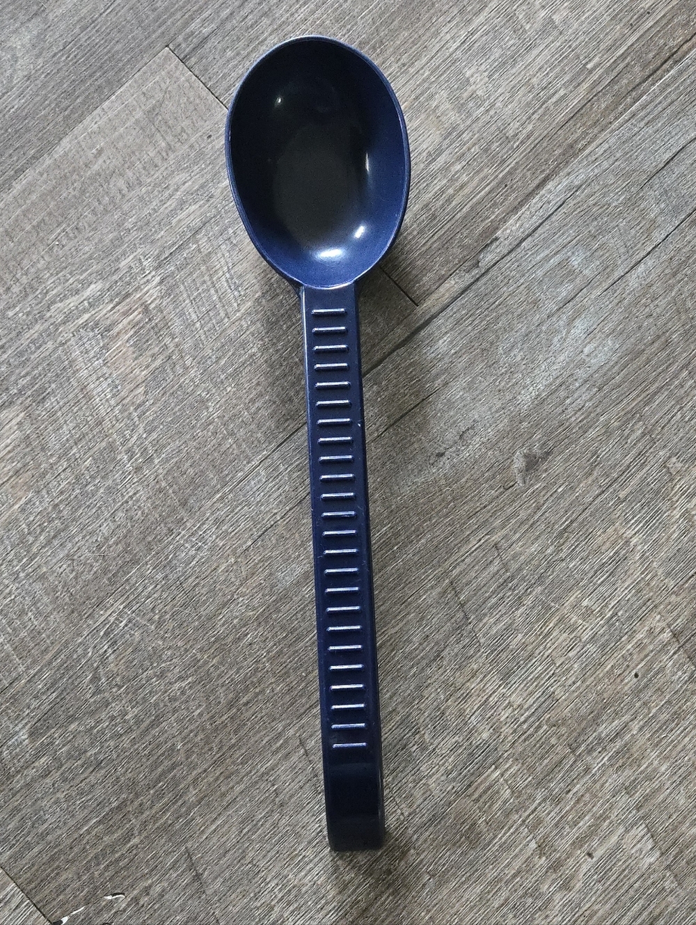 Weight Watchers Measuring Spoon Scoop – Portion Control 1/2 Cup Blue Long Handle